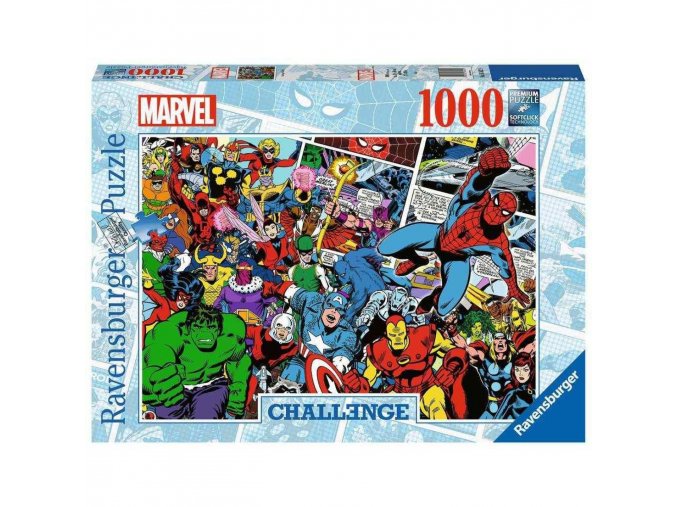 Ravensburger 16562 Puzzle Marvel výzva 1000 dílků