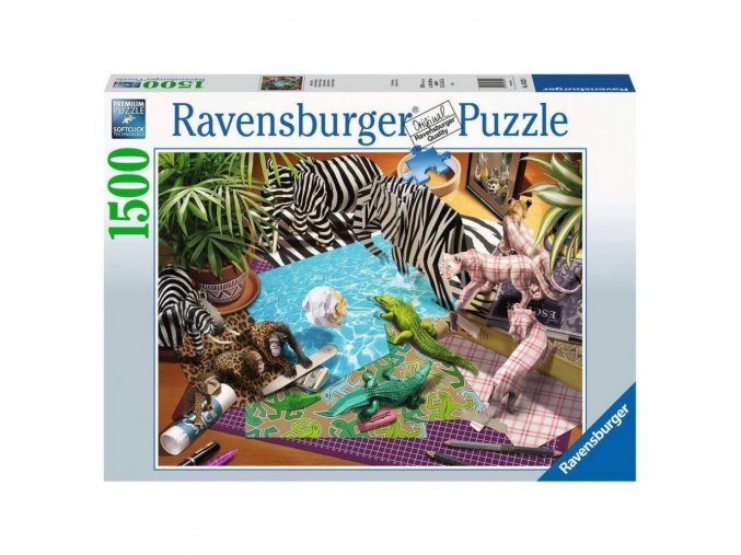 Ravensburger 16822 Puzzle Origami zvířata 1500 dílků