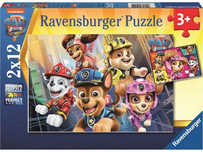 Ravensburger 05151 Tlapková patrola: V akci 2x12 dílků