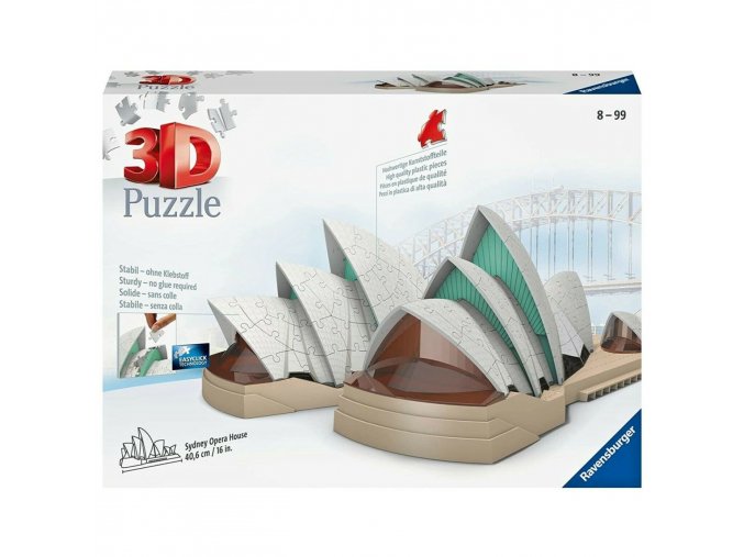 Ravensburger 11243 Puzzle 3D SYDNEY OPERA 216 dílků