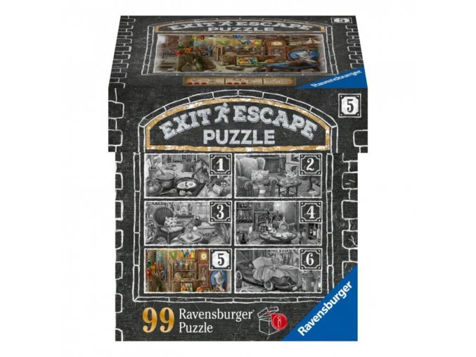 Ravensburger 16881 Exit Puzzle: Podkroví 99 dílků