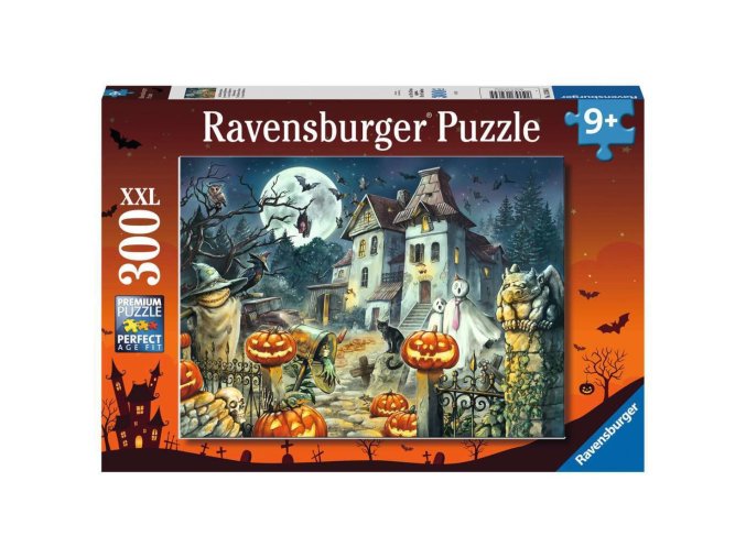 Ravensburger 13264 Puzzle Strašidelný dům 300 dílků XXL