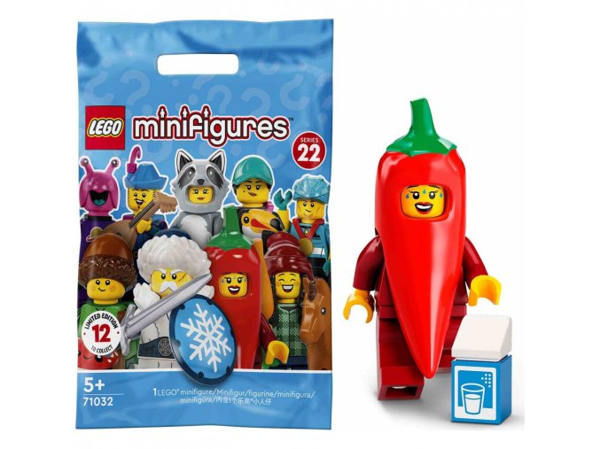 LEGO® 71032 Minifigurka 22. série Kostým Chilli papričky
