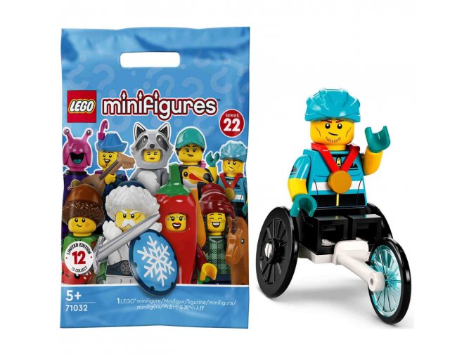 LEGO® 71032 Minifigurka 22. série Handicapovaný závodník