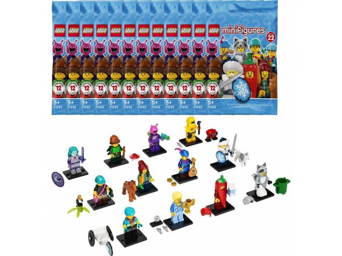 LEGO® 71032 Ucelená kolekce 12 Minifigurek 22. série