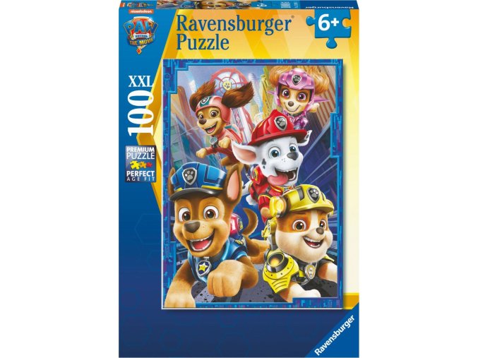 Ravensburger 13268 Tlapková patrola: Hrdinští psi 100 dílků