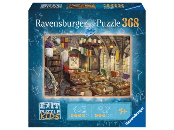 Ravensburger 13302 Exit Kids Puzzle: Kouzelnická škola 368 dílků