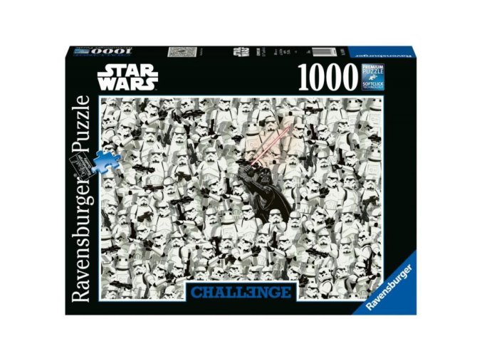 Ravensburger 14989 Challenge Puzzle Star Wars Armáda Impéria 1000 dílků