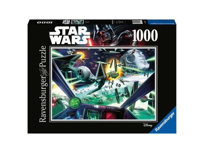 Ravensburger 16919 Puzzle Star Wars: X-Wing Kokpit 1000 dílků