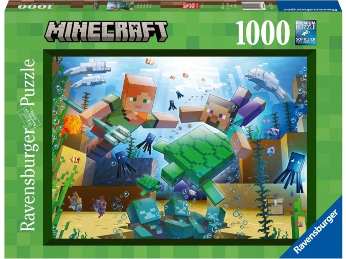 Ravensburger 17187 Minecraft 1000 dílků