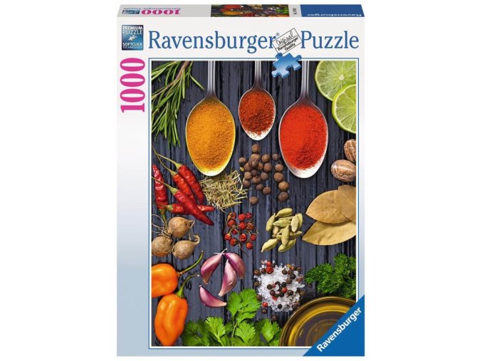 Ravensburger 19794 Puzzle Bylinky a koření 1000 dílků