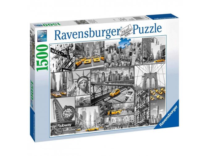 Ravensburger 16354 Puzzle New York Taxi 1500 dílků
