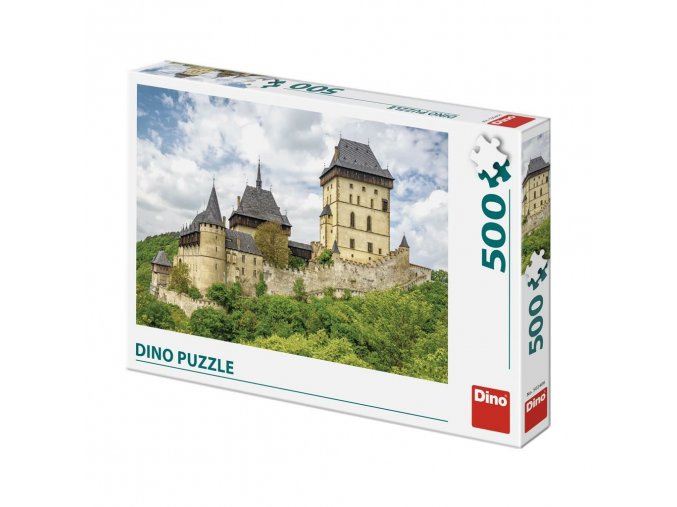 Dino 502406 Puzzle Hrad Karlštejn 500 dílků