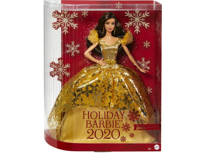 Barbie® Signature 2020 Vánoční panenka brunetka