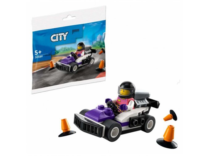 Lego® City 30589 Motokárový závodník