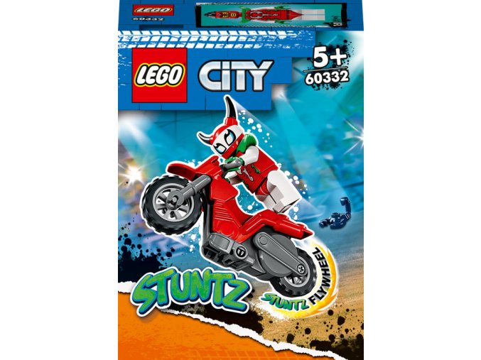 LEGO® City 60332 Škorpioní kaskadérská motorka