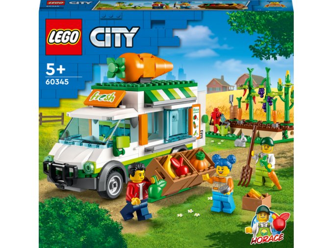 LEGO® City 60345 Dodávka na farmářském trhu