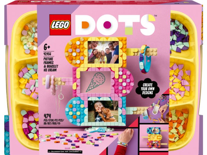 LEGO® DOTS 41956 Rámečky a náramek – nanuky