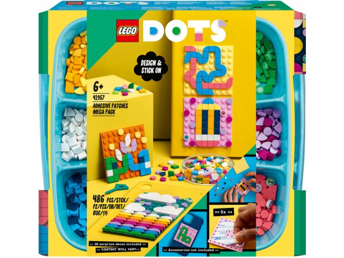 LEGO® DOTS 41957 Mega balení nalepovacích záplat