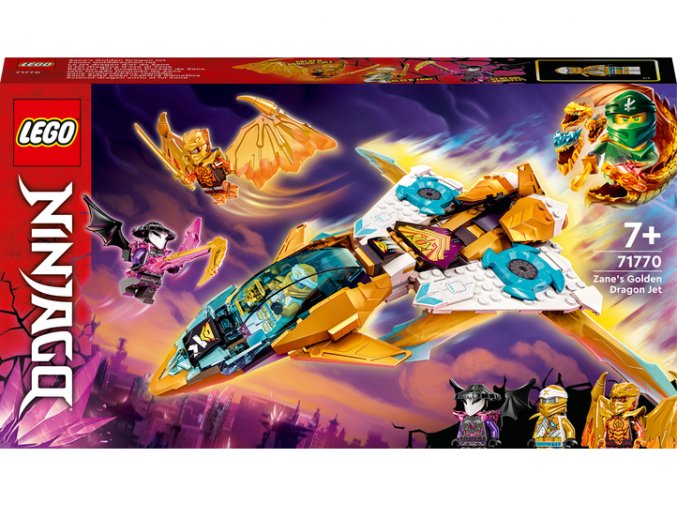 LEGO® NINJAGO® 71770 Zaneova zlatá dračí stíhačka