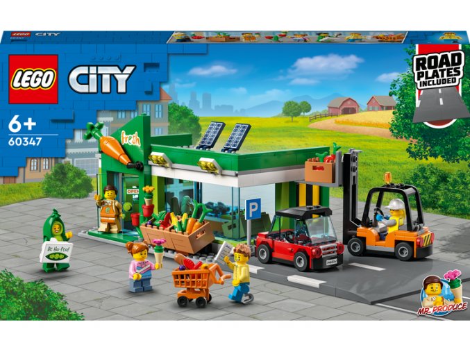 LEGO® City 60347 Obchod s potravinami