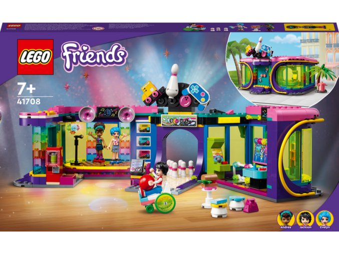 LEGO® Friends 41708 Diskotéka na kolečkových bruslích