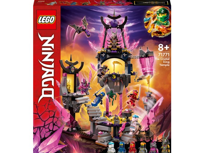 LEGO® NINJAGO® 71771 Chrám Křišťálového krále