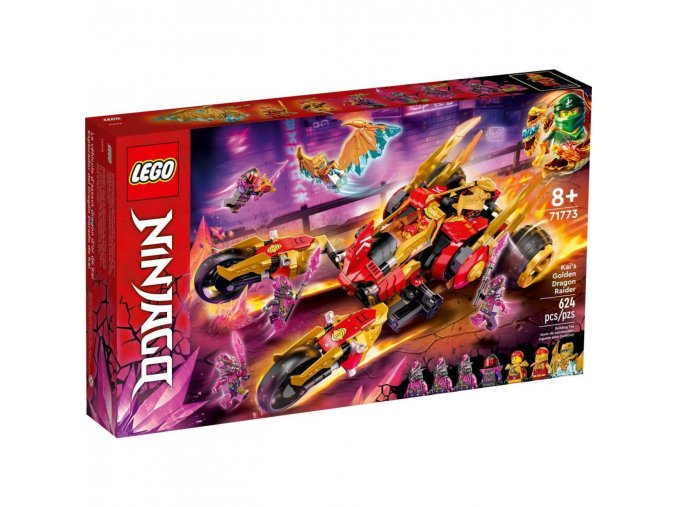 LEGO® NINJAGO® 71773 Kaiova zlatá dračí čtyřkolka