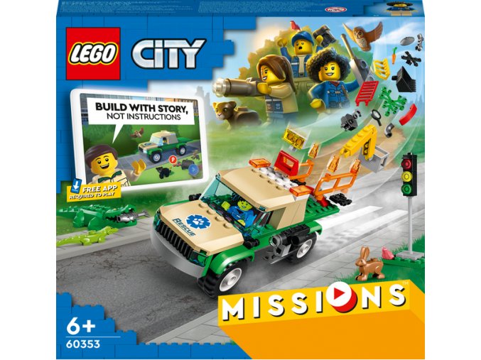 LEGO® City 60353 Záchranné mise v divočině