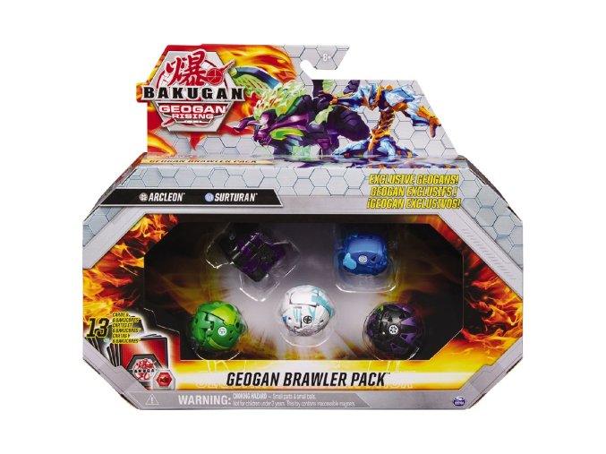 Bakugan Geogan Brawler set Arcleon a Surturan 1