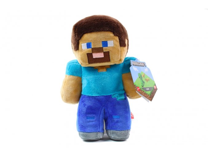 MINECRAFT plysovy Steve 1