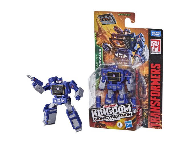 Transformers Generations War for Cybertron Kingdom Core SOUNDWAVE WFC K21 1