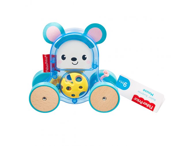 Fisher Price myska zviratko na koleckach 1