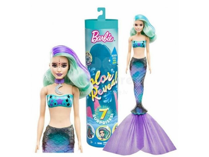Barbie color reveal morska panna 1