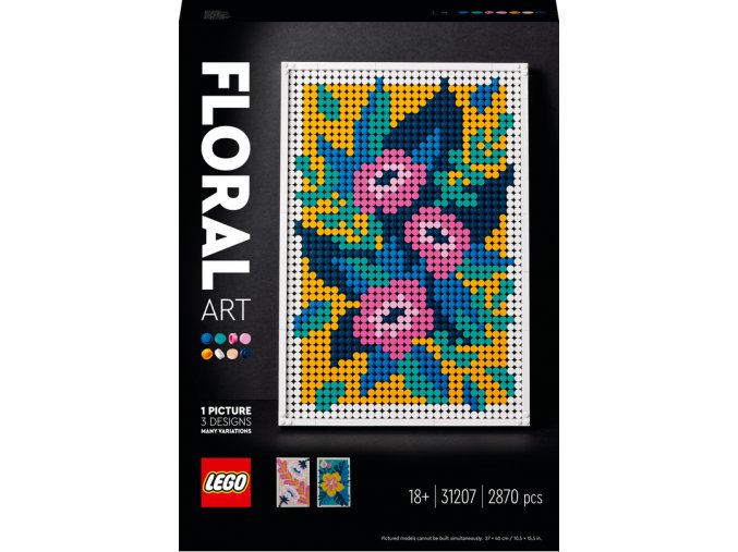LEGO® 31207 ART Květinové umění
