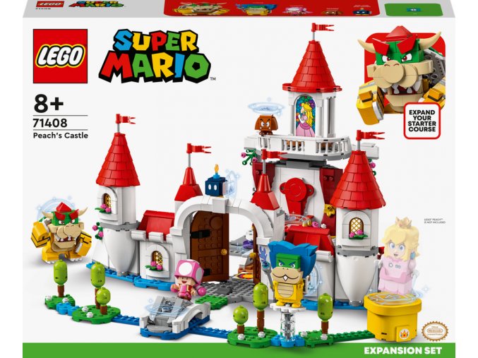 LEGO® Super Mario™ 71408 Hrad Peach – rozšiřující set