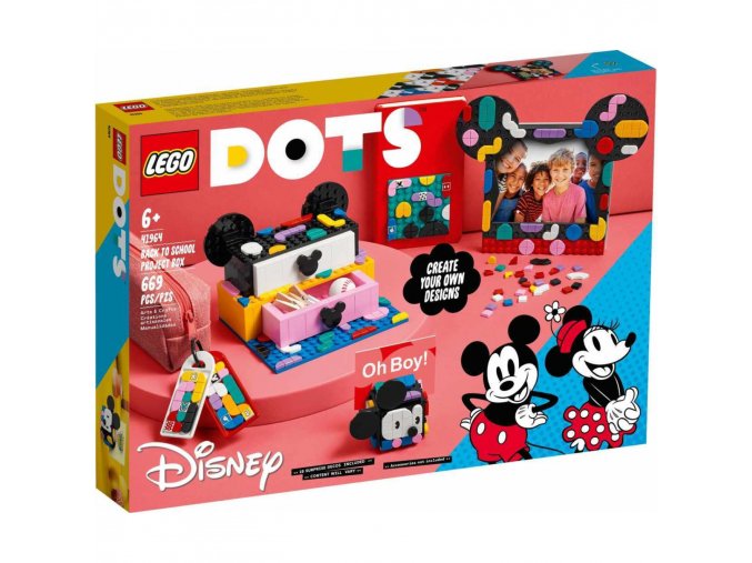 LEGO® DOTS™ 41964 Školní boxík Myšák Mickey a Myška Minnie