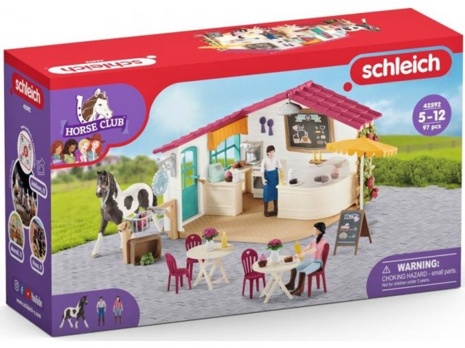 Schleich® Horse Club 42592 Nová kavárna pro jezdce