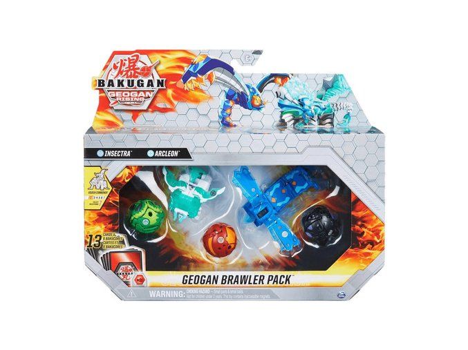 Bakugan Geogan Brawler set Insectra a Arcleon 1