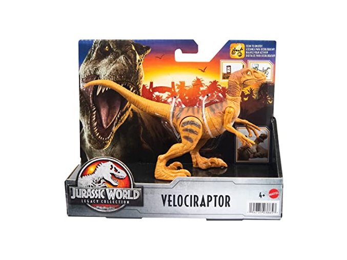 jursky svet Legacy Collection Velociraptor hnedy 1