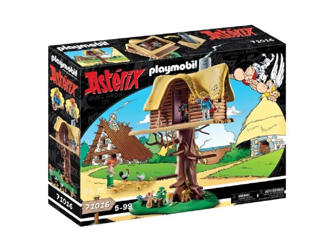PLAYMOBIL® 71016 Asterix: Trubadix a dům na stromě