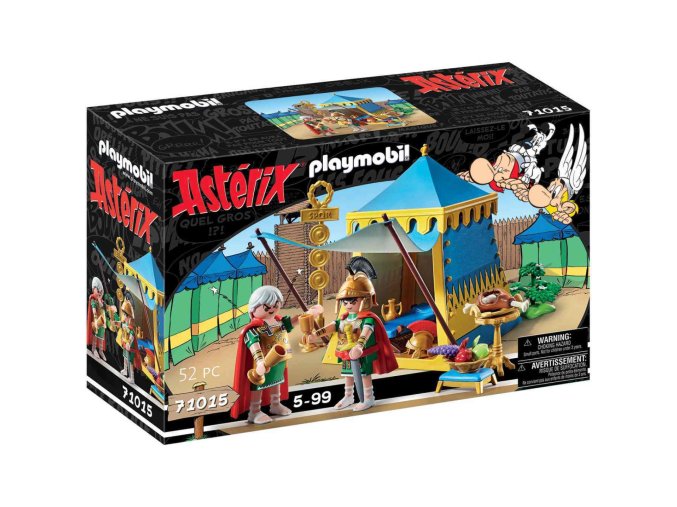 PLAYMOBIL® 71015 Asterix: Velitelský stan s generály