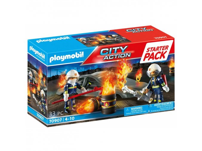 PLAYMOBIL® 70907 Starter Pack Hasičské cvičení