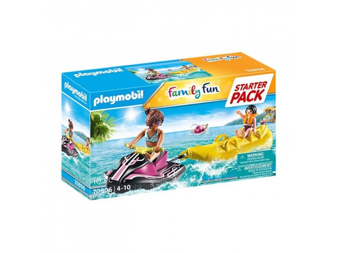 PLAYMOBIL® 70906 Starter Pack Vodní skútr s banánovým člunem