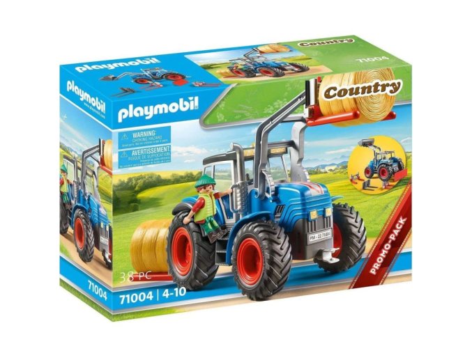 PLAYMOBIL® 71004 Velký traktor s příslušenstvím