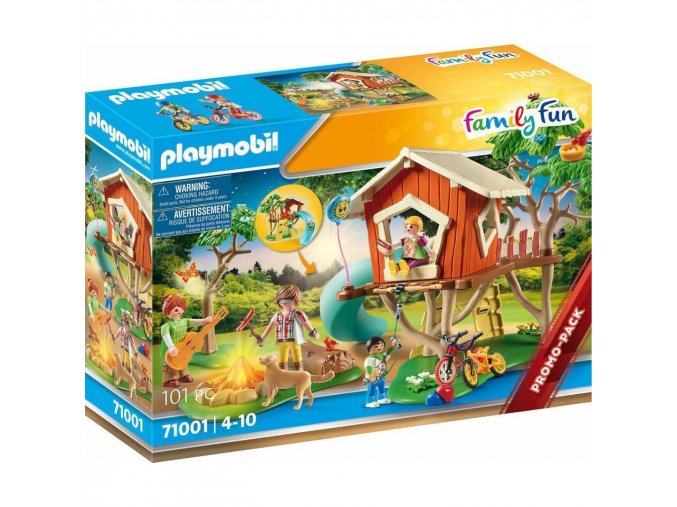 PLAYMOBIL® 71001 Dobrodružný dům na stromě se skluzavkou