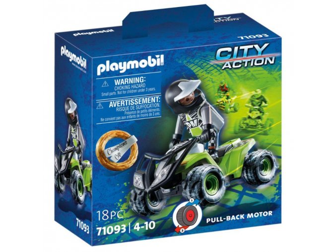 PLAYMOBIL® 71093 Závodní rychlostní čtyřkolka