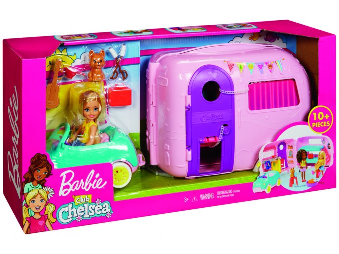 Barbie Chelsea Karavan herní set
