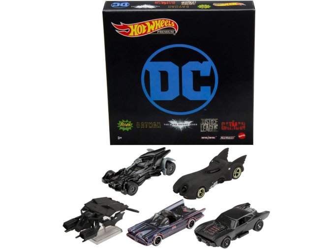 Hot Wheels Prémiová kolekce autíček Batman