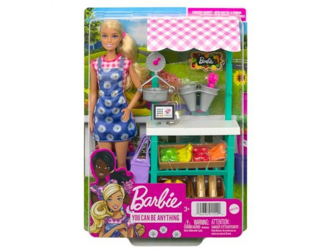 Barbie Farmářský stánek s panenkou